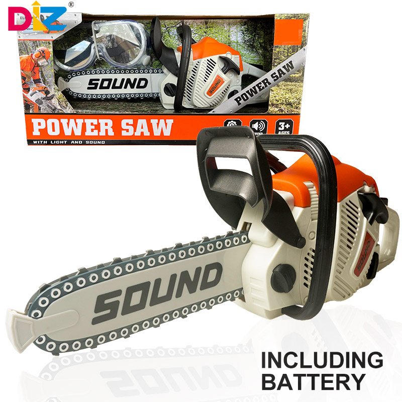 Gardening Tools Toddler - Toy Chainsaw with Goggles Children Electric