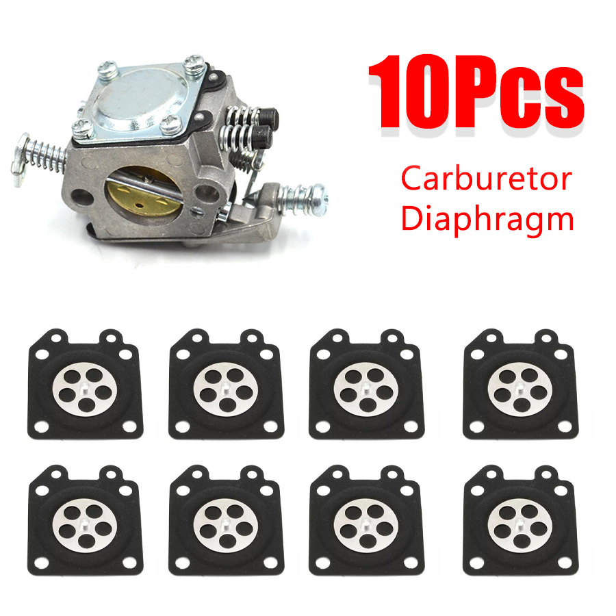 Gardening Tools Kit For Home Garden - 10pcs Chainsaw Carburetor Metering Diaphragm Kit
