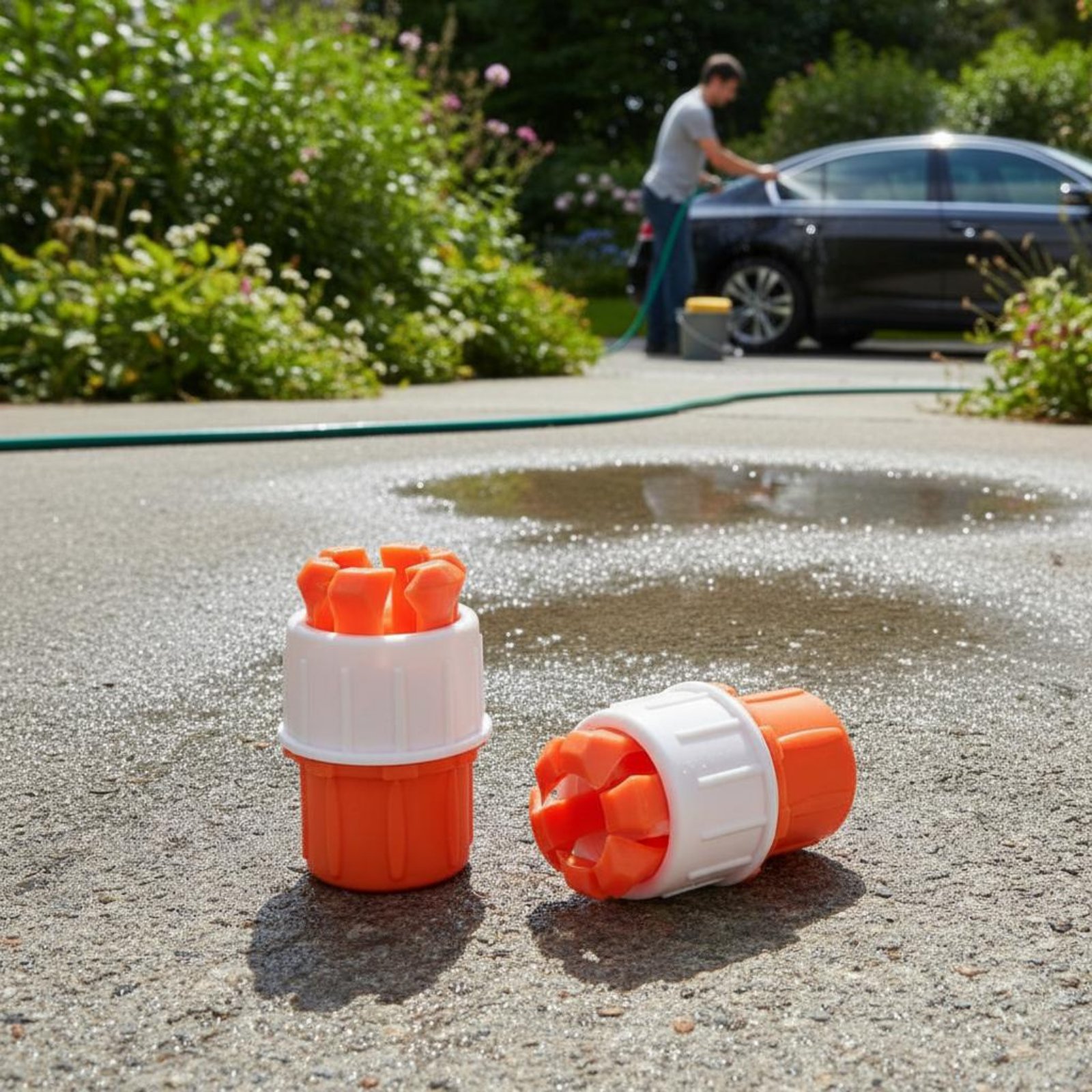 Gardening Tools In English - Water Hose Quick Connector Long-Lasting Universal