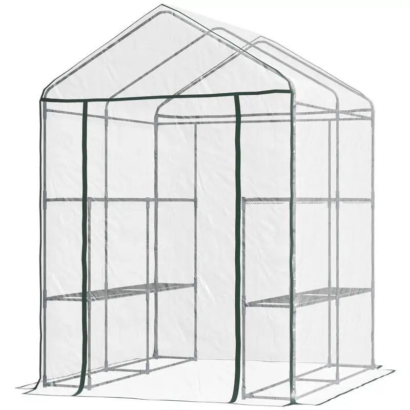 Greenhouse Mini Indoor - Outsunny 5' x 5' x 6'