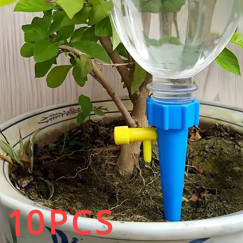 Gardening Tools Kit For Home Garden - 10PCS Flower Adjustable Automatic Drip Irrigation