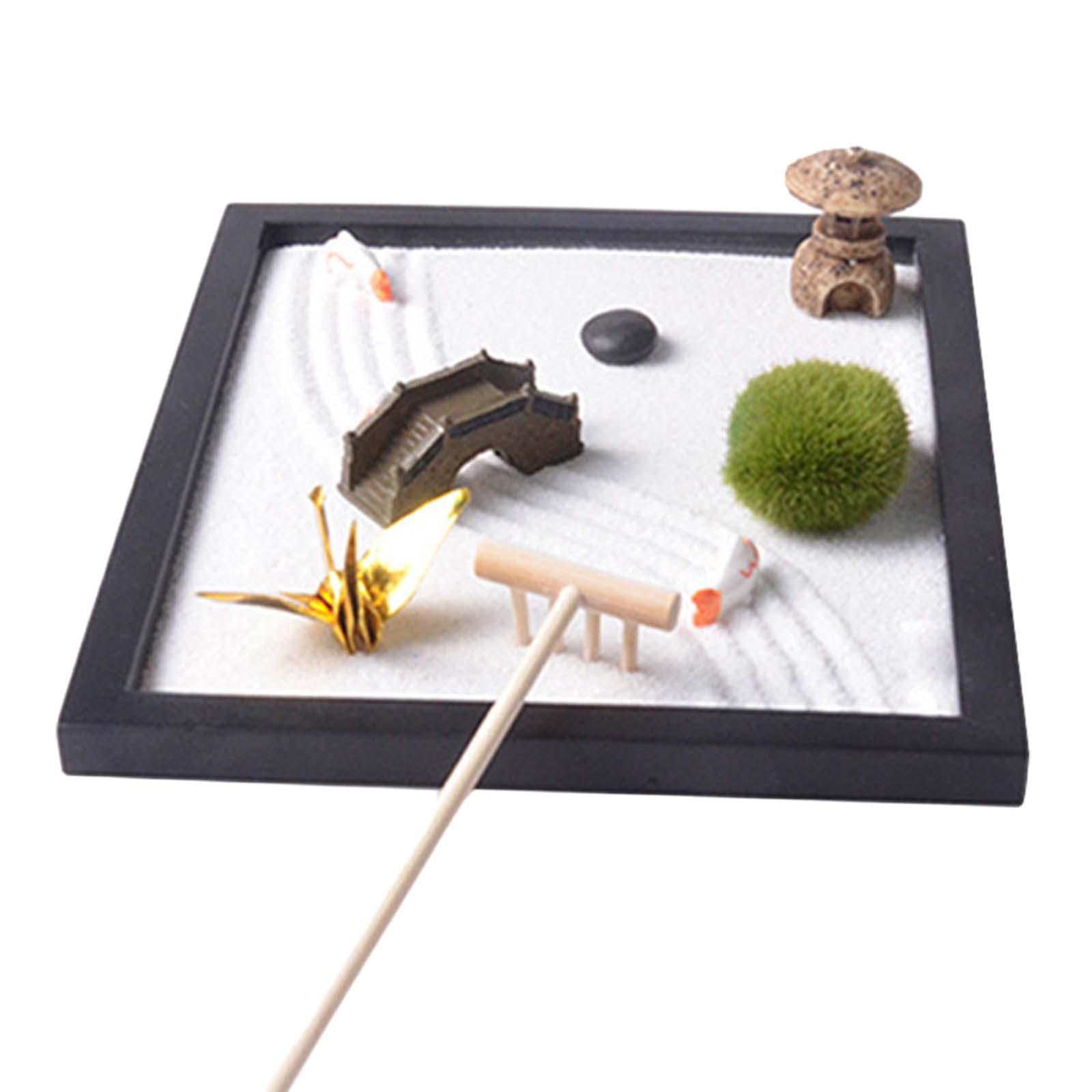 Gardening Tools Kit For Home Garden - Zen Garden Sand Tray for Desk