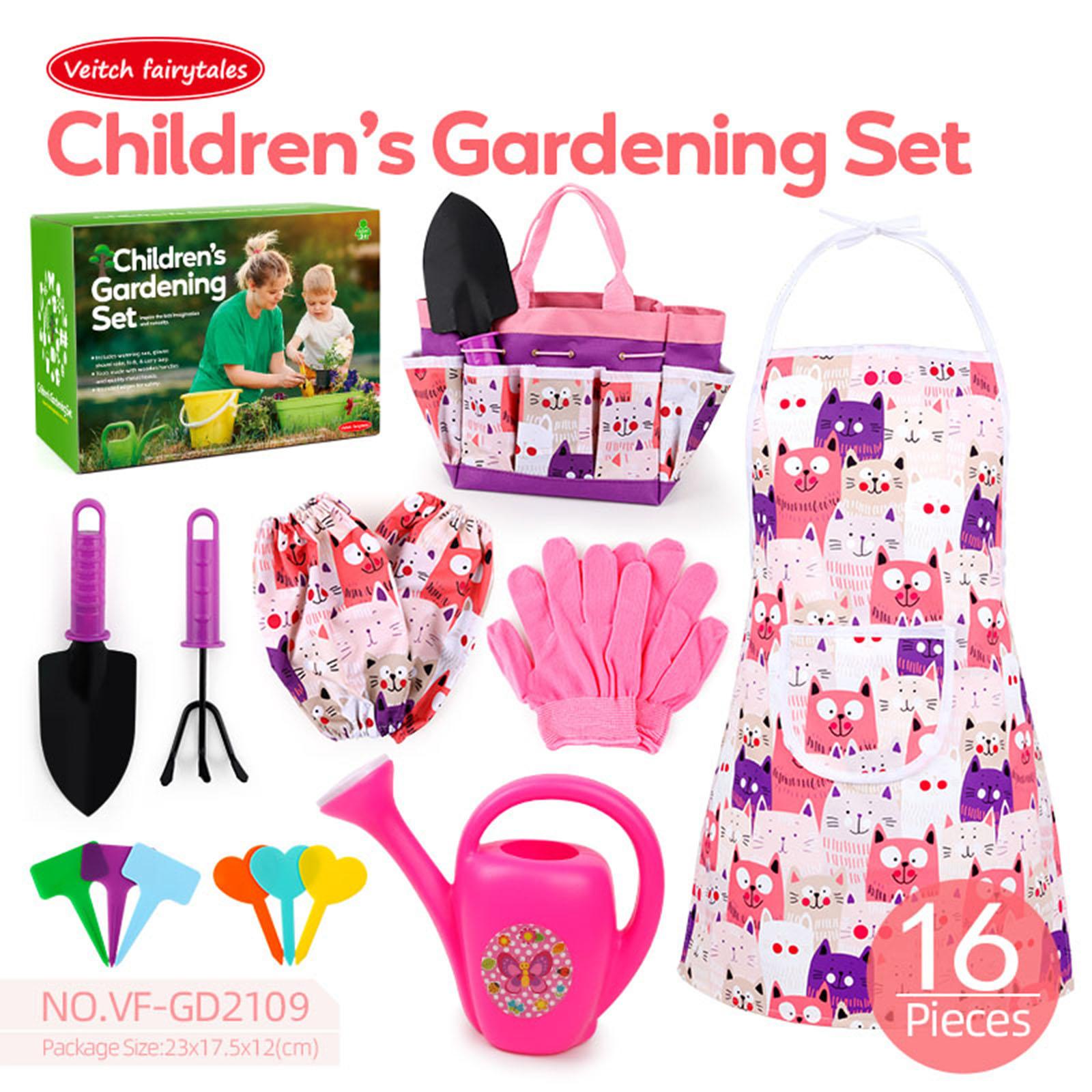 Kids Garden Tool Set with Tote - Gardening Tools Toddler review and price