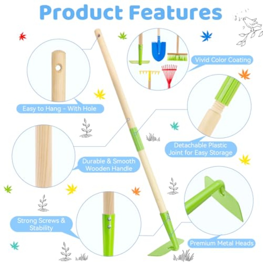 Garden Tool Set: Safe Toddler  - Gardening Tools Toddler review and price