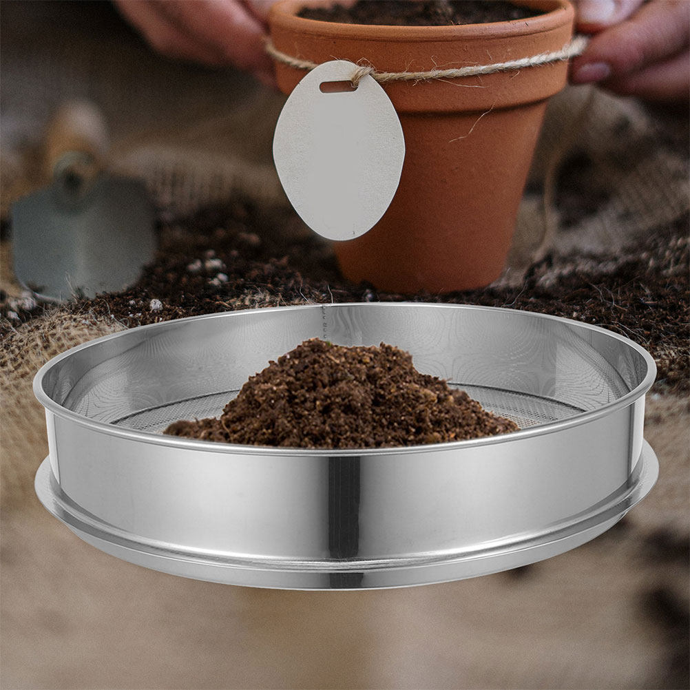 Stainless Steel Mesh Sieve Rou - Garden Sieve Soil review and price