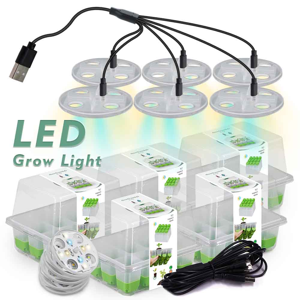 LED Grow Light Seedling Starte - Greenhouse Mini Indoor review and price