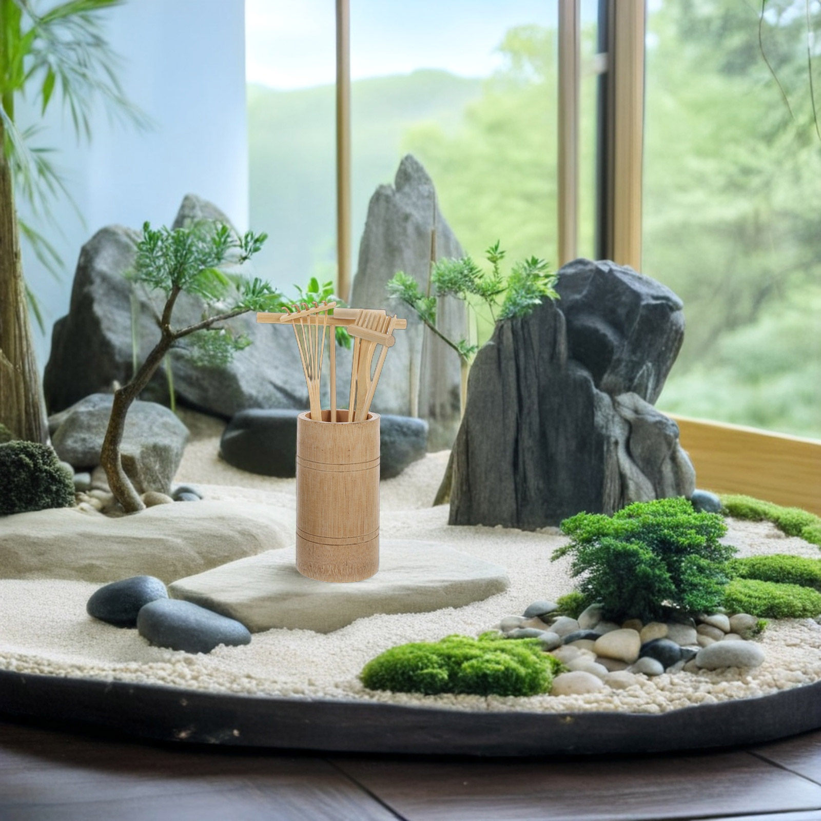 1Set Zen Sand Garden Rake Kit  - Gardening Tools Kit For Home Garden review and price