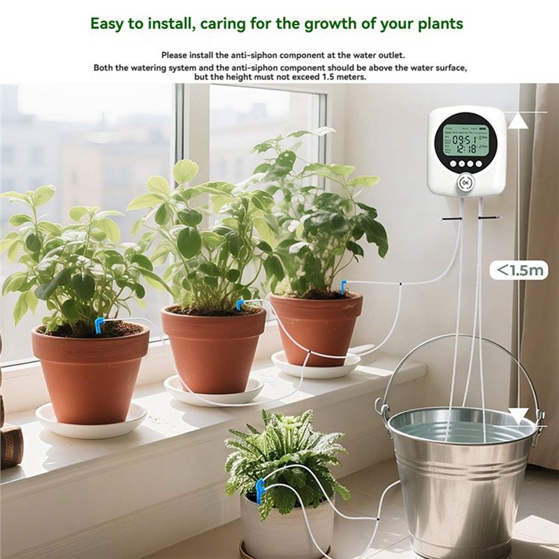 ALIM-For 30 Potted Plants Dual - Automatic Plant Waterer review and price