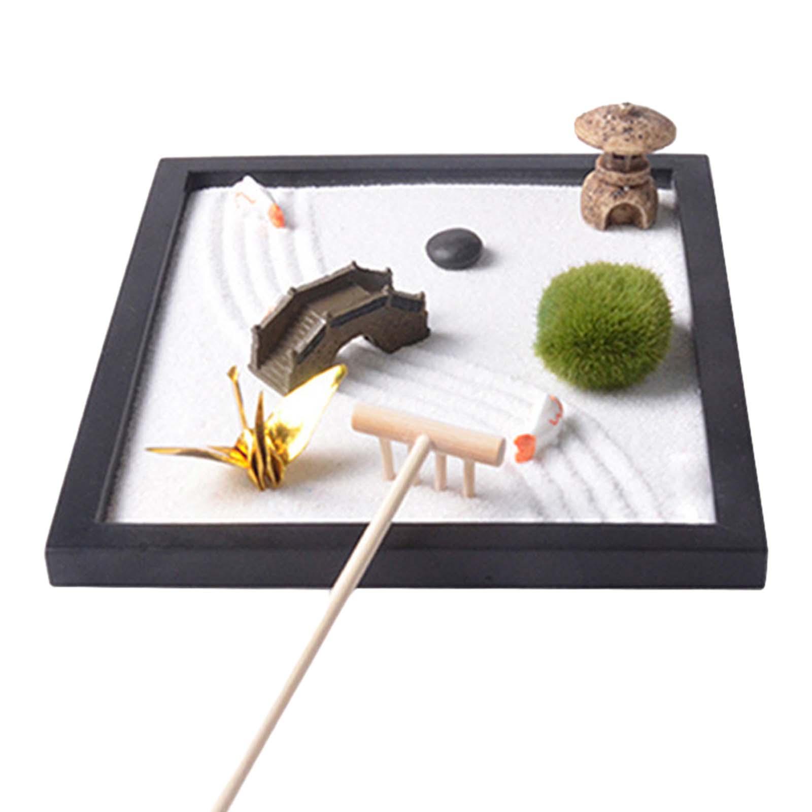 Zen Garden Sand Tray for Desk  - Gardening Tools Kit For Home Garden review and price