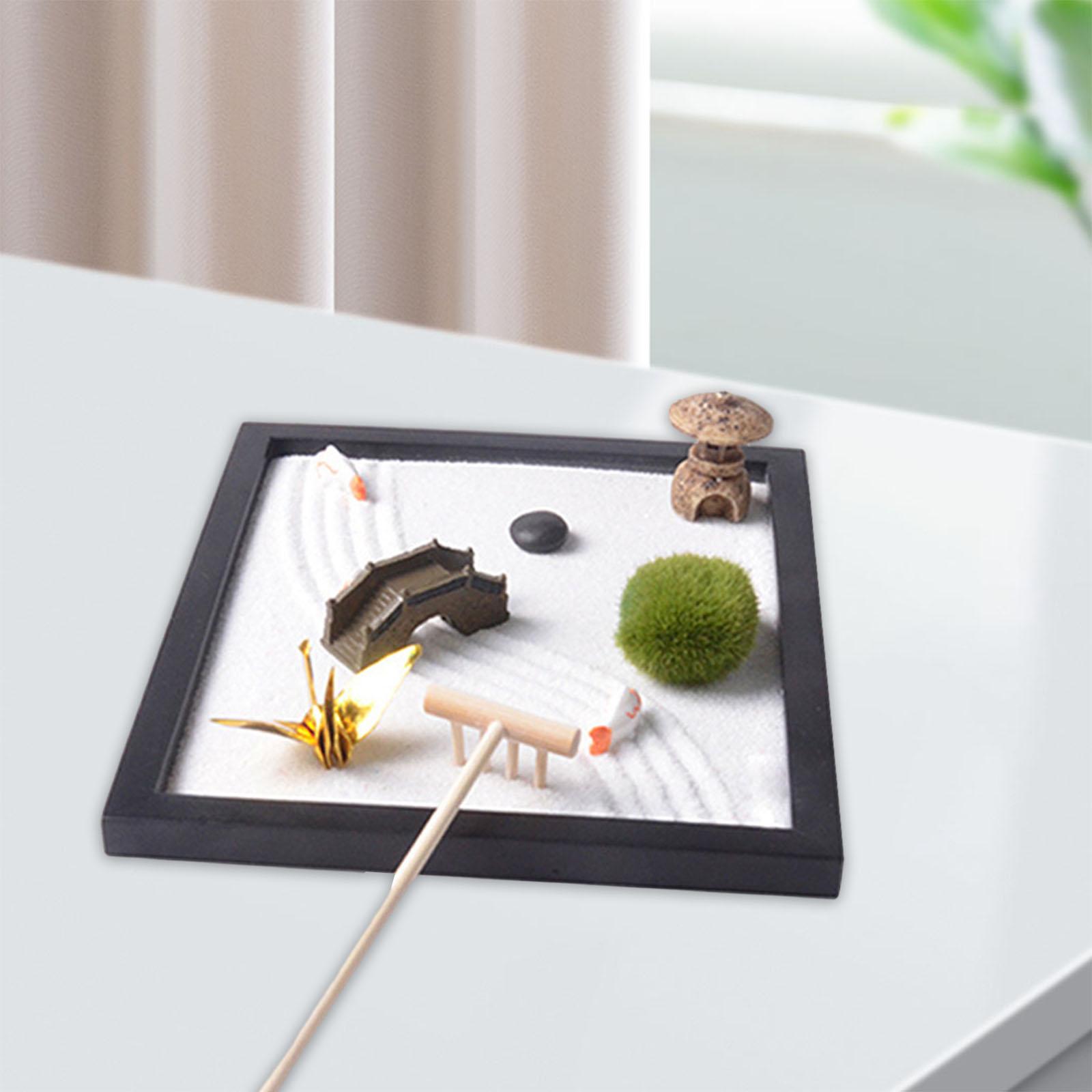 Zen Garden Sand Tray for Desk  - Gardening Tools Kit For Home Garden review and price