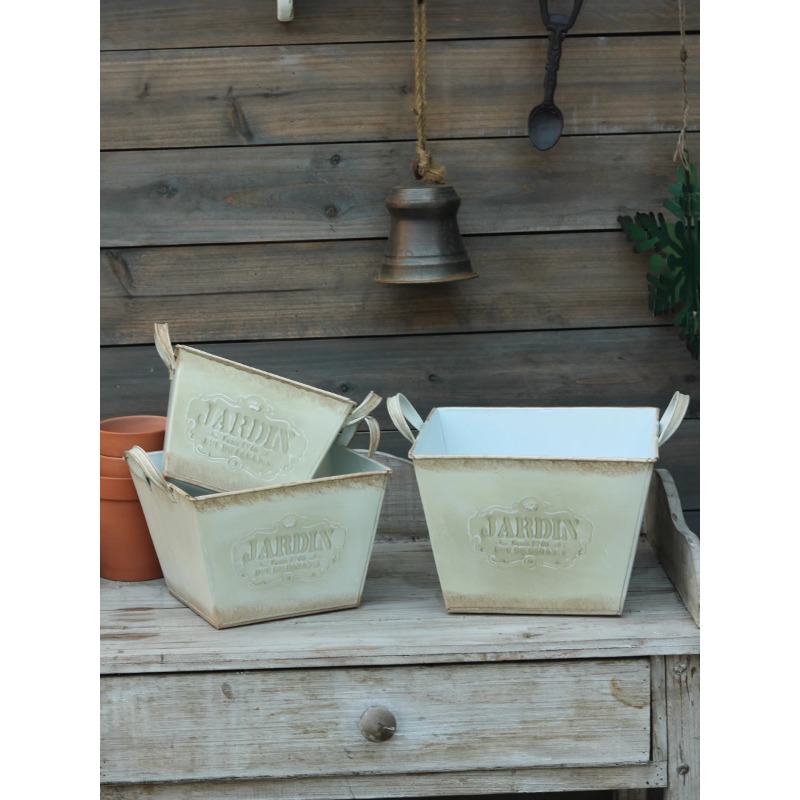 Vintage pastoral tin English b - Gardening Tools In English review and price