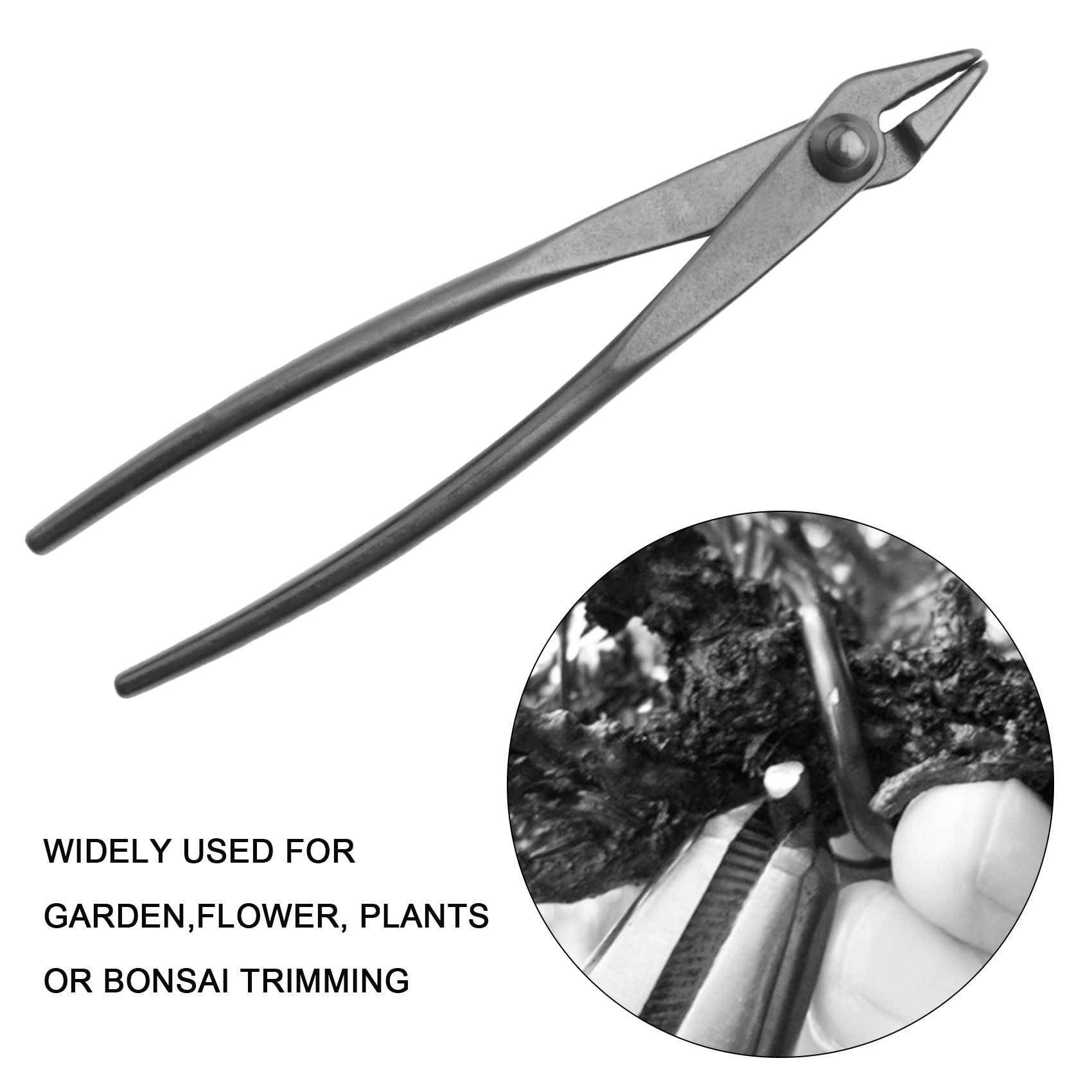 20cm Round Edge Steel Garden P - Gardening Tools Drawing review and price