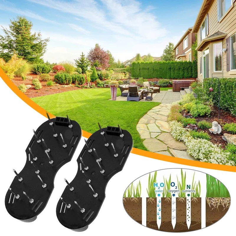 1 Pair Lawn Aerator Sandals Gr - Gardening Tools Revit review and price