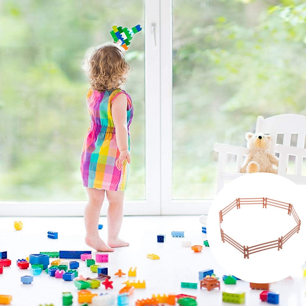 ABMH-40Pcs Mini Fence Plastic  - Gardening Tools For Kids review and price