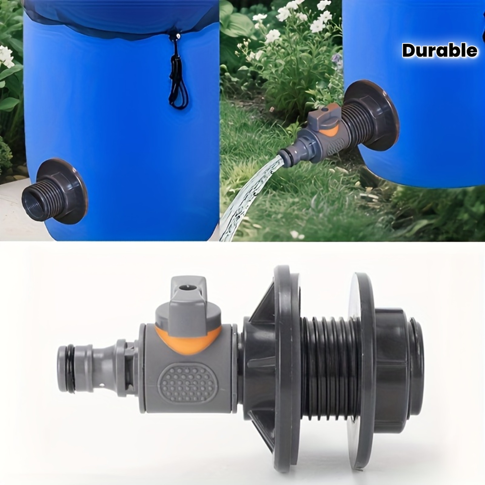 PVC/IBC Water Barrel Adapter,  - Gardening Tools Kit For Home Garden review and price