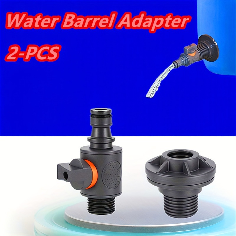 PVC/IBC Water Barrel Adapter,  - Gardening Tools Kit For Home Garden review and price