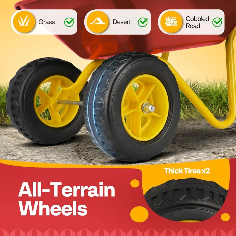 Kids Wheelbarrow Children Gard - Gardening Tools Toddler review and price